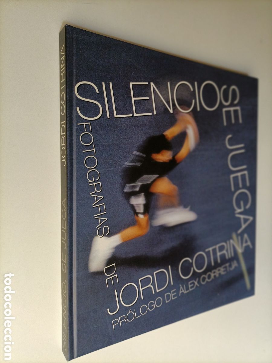 Coleccionismo deportivo: Silencio se juega.Tenis Fotograf&iacute;as de Jordi Cotrina. Pr&oacute;logo de &Aacute;lex corretja