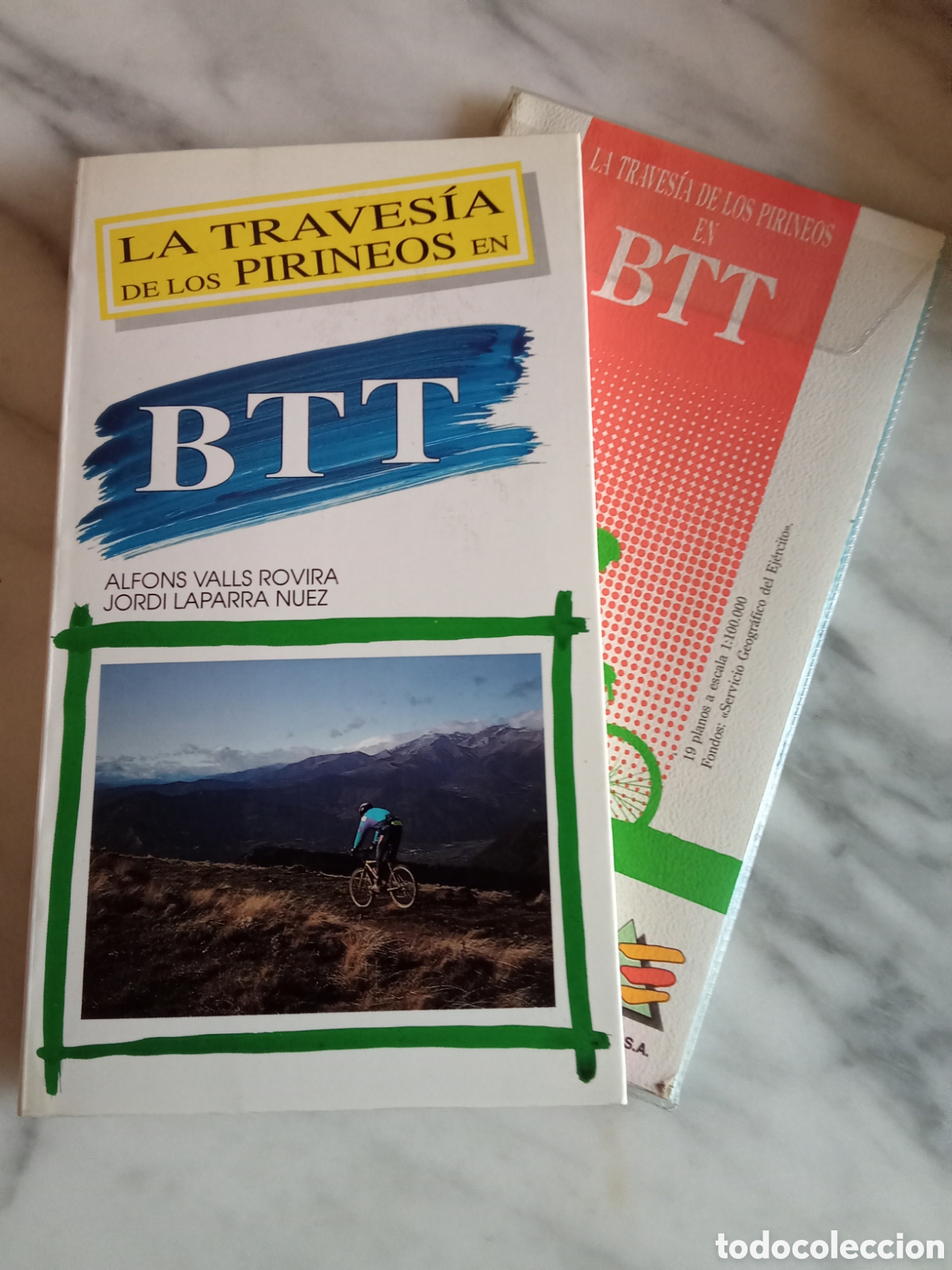 Coleccionismo deportivo: La Travesia de los Pirineos en BTT Alfons Valls y Jordi Laparra