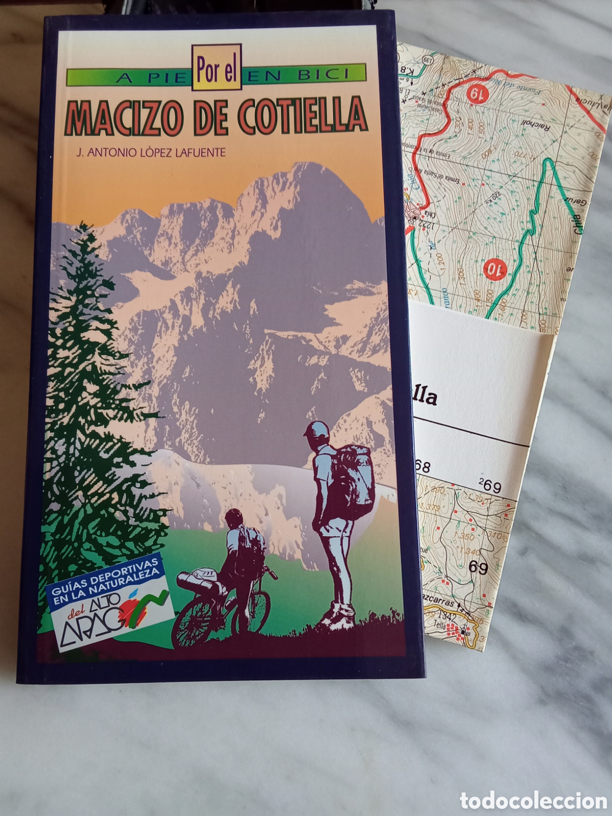 Coleccionismo deportivo: A pie y en bici por el Macizo de Cotiella - J. Antonio Lopez Lafuente