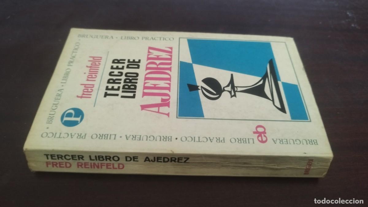 Coleccionismo deportivo: TERCER LIBRO DE AJEDREZ / FRED REINFELD / ZUX 31 / BRUGUERA