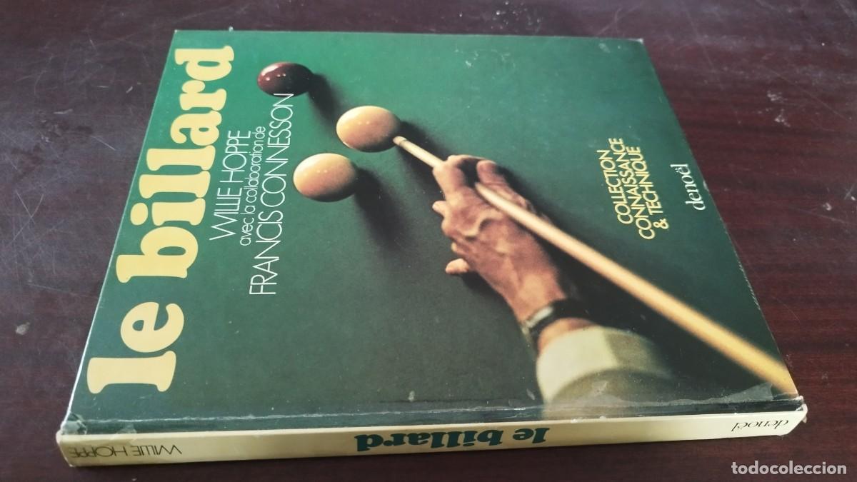 Coleccionismo deportivo: LE BILLARD / WILLIE HOPPE / PU-NVR-1 / DENOEL