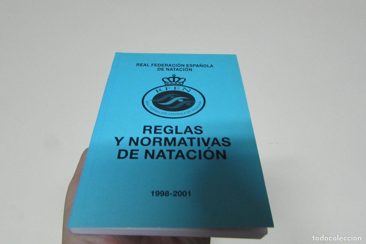 Coleccionismo deportivo: RFEN - REGLAS Y NORMATIVAS DE NATACION A&Ntilde;O 1998-2001