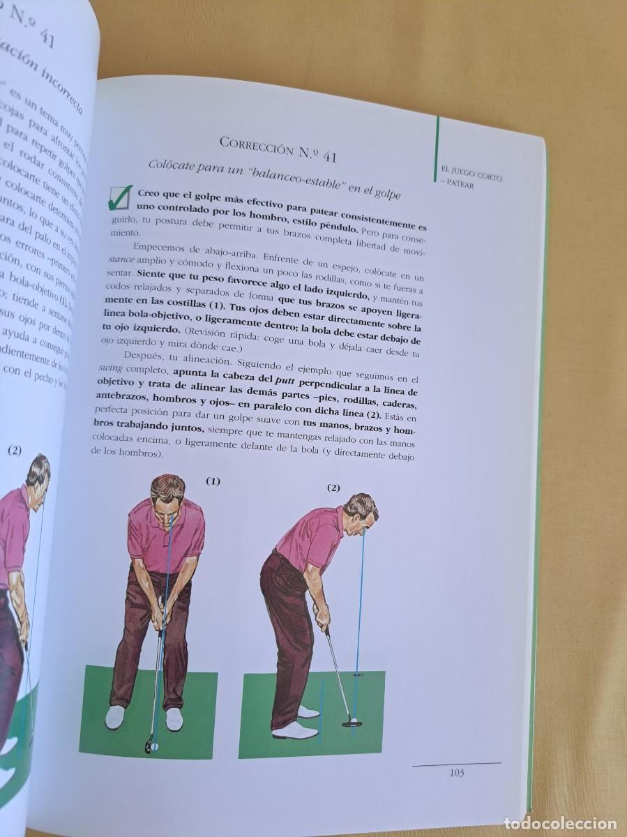 Coleccionismo deportivo: DAVID LEADBETTER - DEFECTOS Y CORRECCIONES CON JOHN HUGGAN - EDICIONES TUTOR 2001 - Foto 4