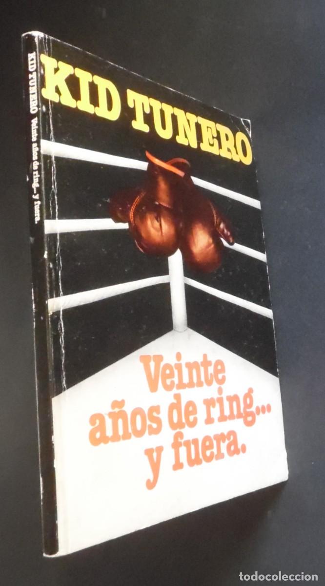 Coleccionismo deportivo: Firmado a mano por Kid Tunero. Su biograf&iacute;a Veinte a&ntilde;os de ring... y fuera. Boxeo, Hemingway, Cuba