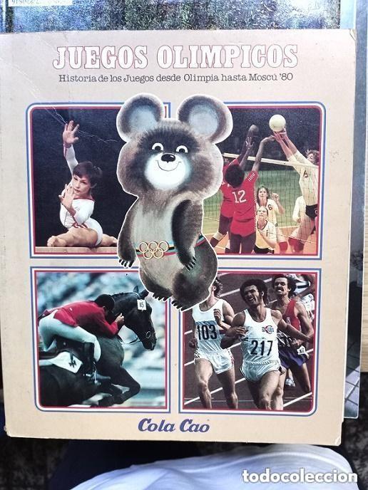 Coleccionismo deportivo: JUEGOS OLIMPICOS -HISTORIA DE LOS JUEGOS DESDE OLIMPIA HASTA MOSCU 1980