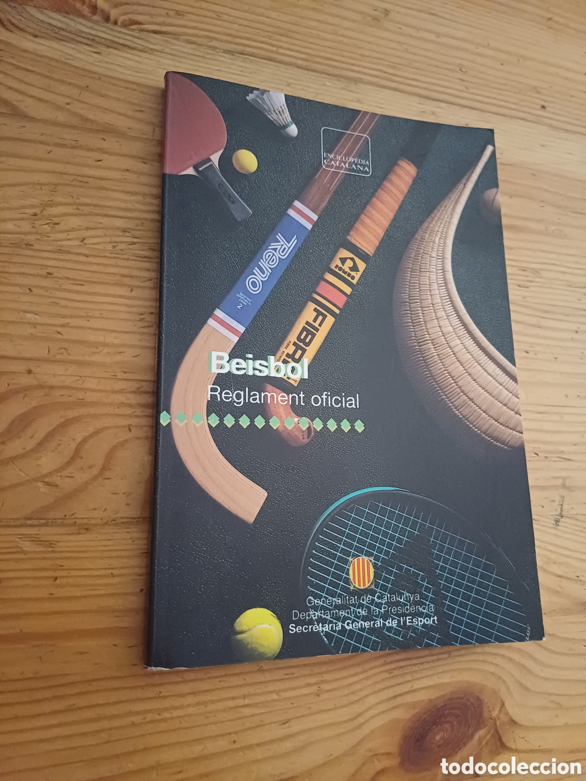 Coleccionismo deportivo: Beisbol Reglament oficial Enciclopedia Catalana Generalitat de Catalunya Esport Catal&agrave; Jordi Pujol