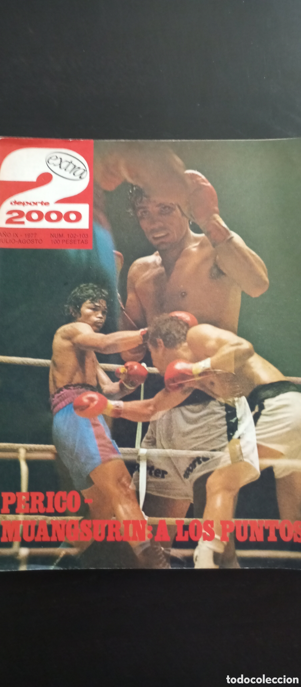 Coleccionismo deportivo: Revista deporte 2000. N&deg;102-103. Perico-Muangsurin