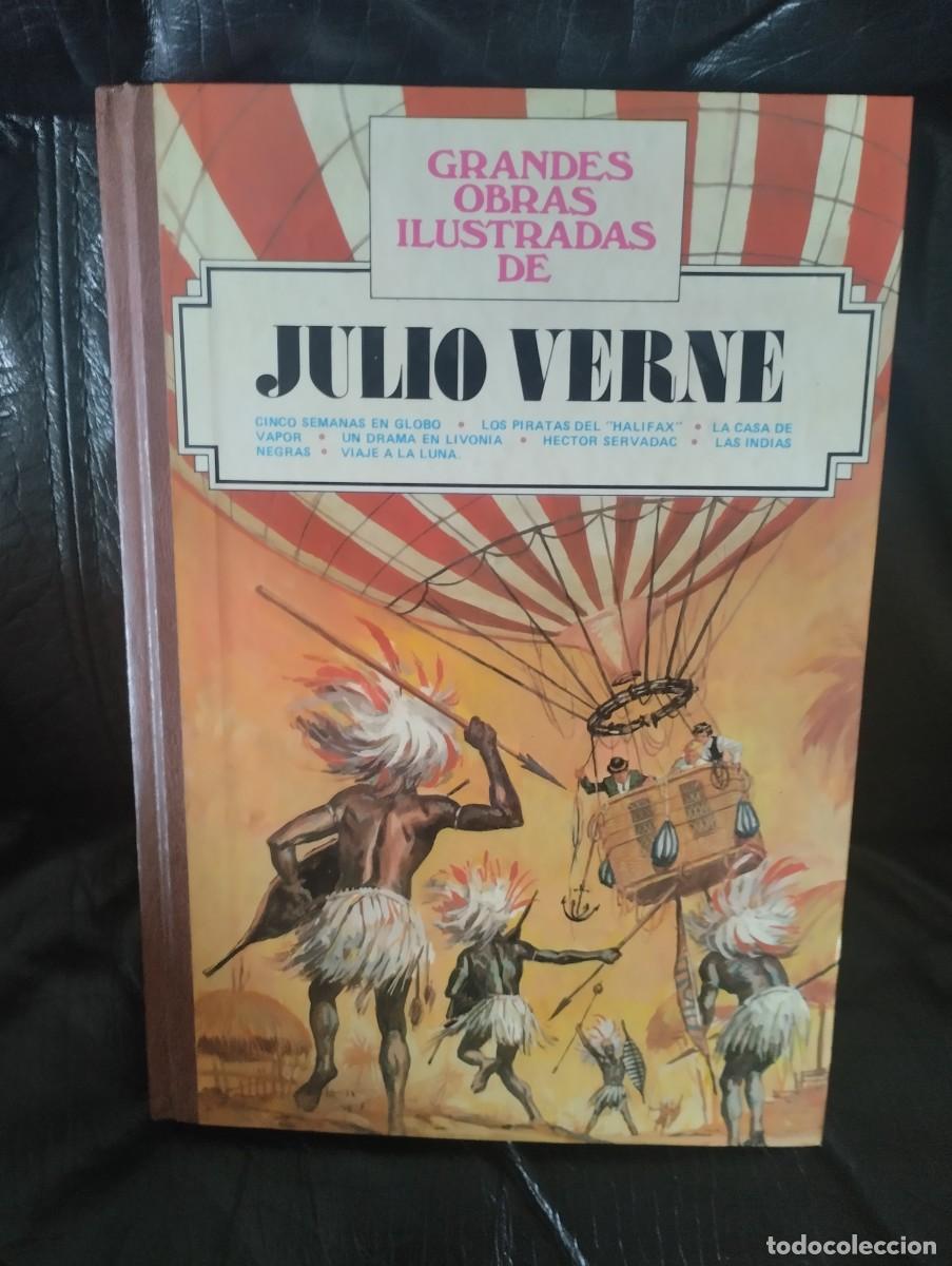 Coleccionismo deportivo: GRANDES OBRAS ILUSTRADAS JULIO VERNE 3&ordf; ED. 1986
