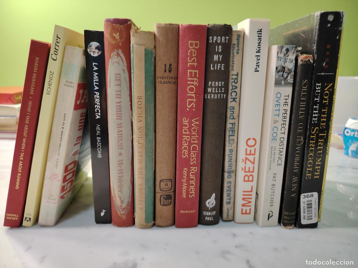 Coleccionismo deportivo: Atletismo: Lote de 15 libros