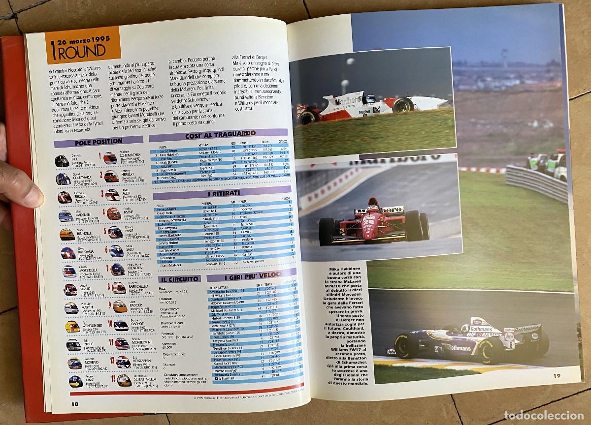 Coleccionismo deportivo: Libro Magic F1 &rsquo;95 &ndash; Formula 1 - Foto 7
