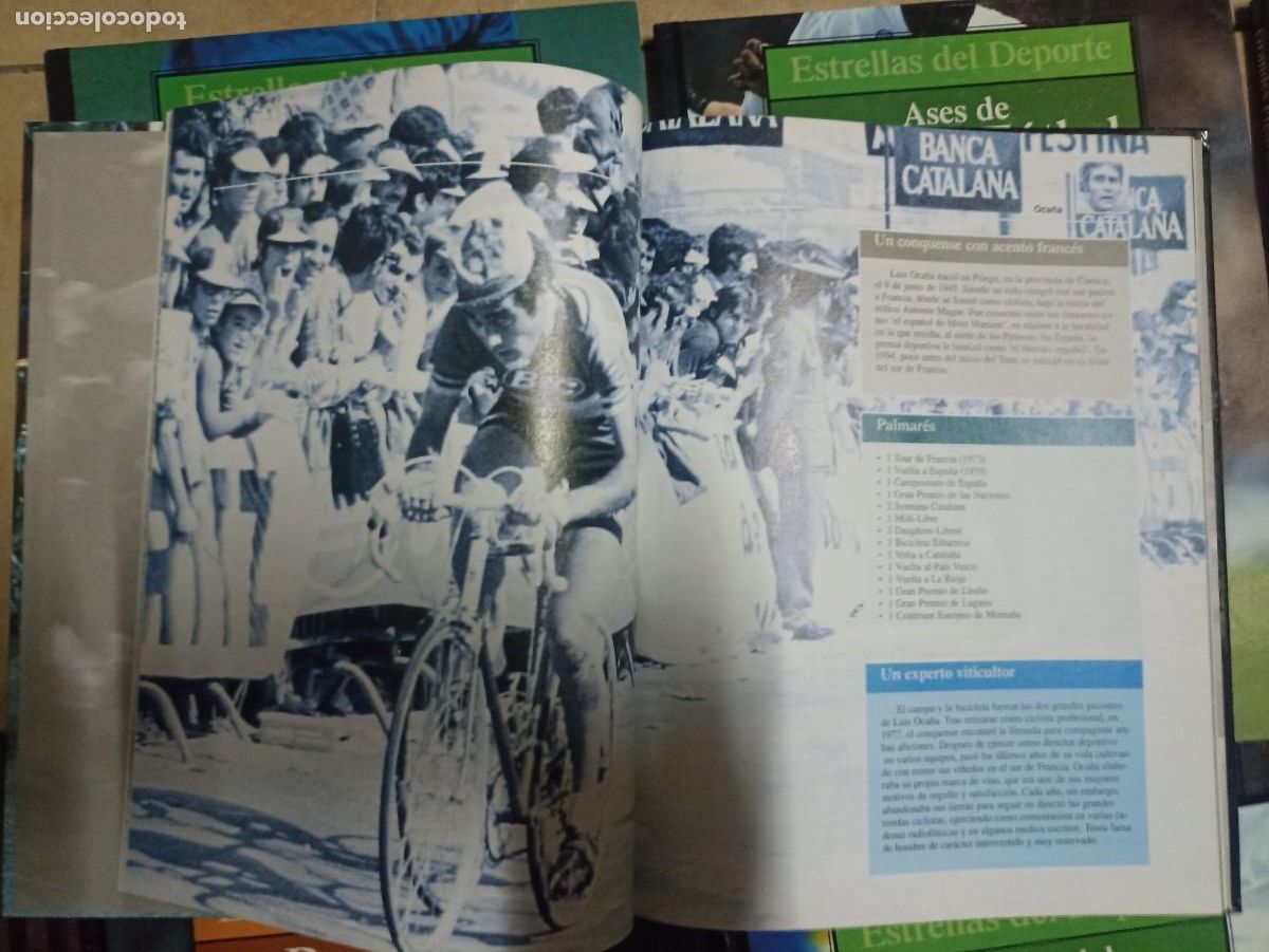 Coleccionismo deportivo: ESTRELLAS DEL DEPORTE. 10 VOLUMENES. EXCELENTE ESTADO.TAPA DURA