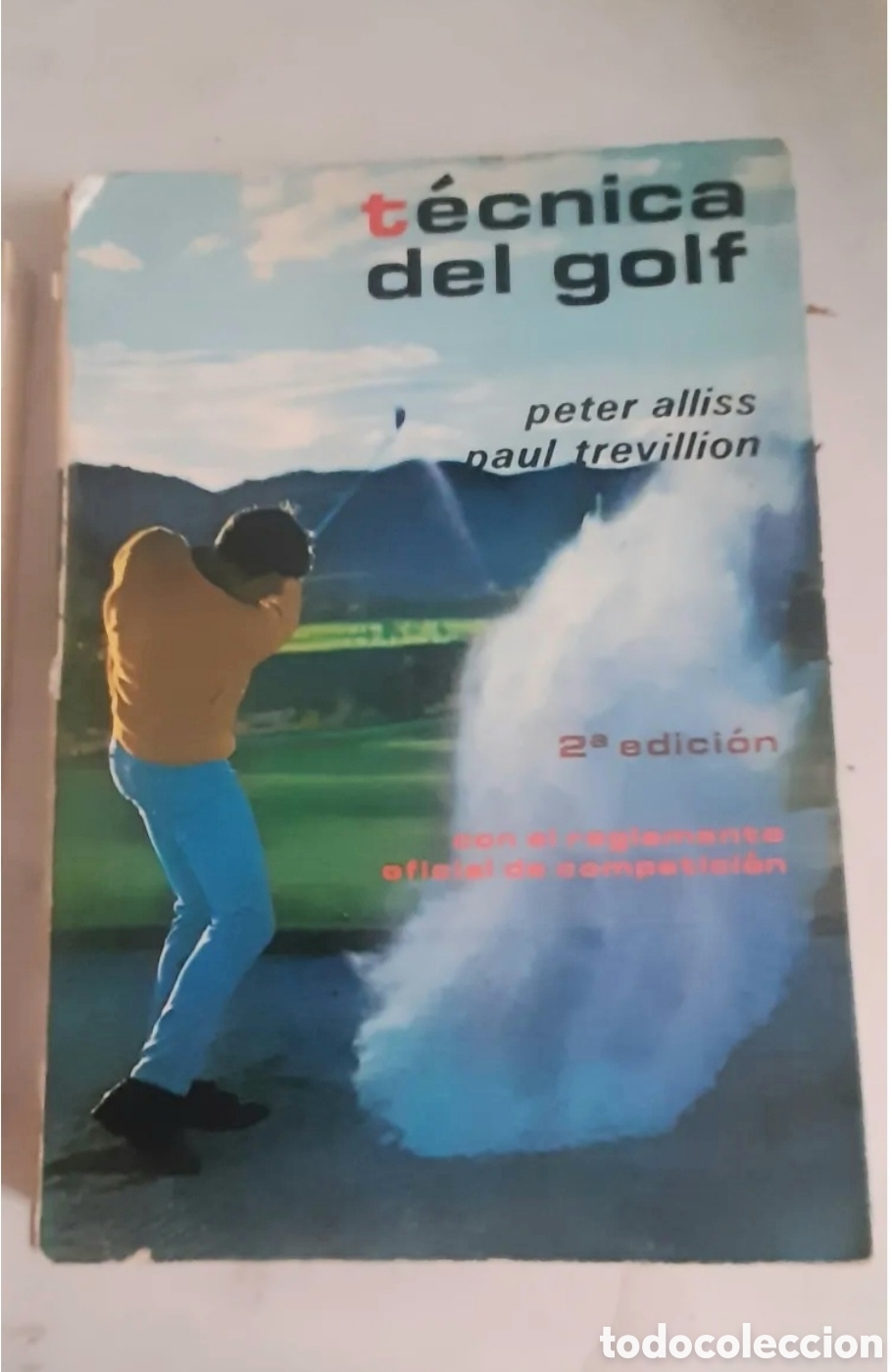 Colecionismo desportivo: Libro sobre t&eacute;cnicas del golf Peter alliss