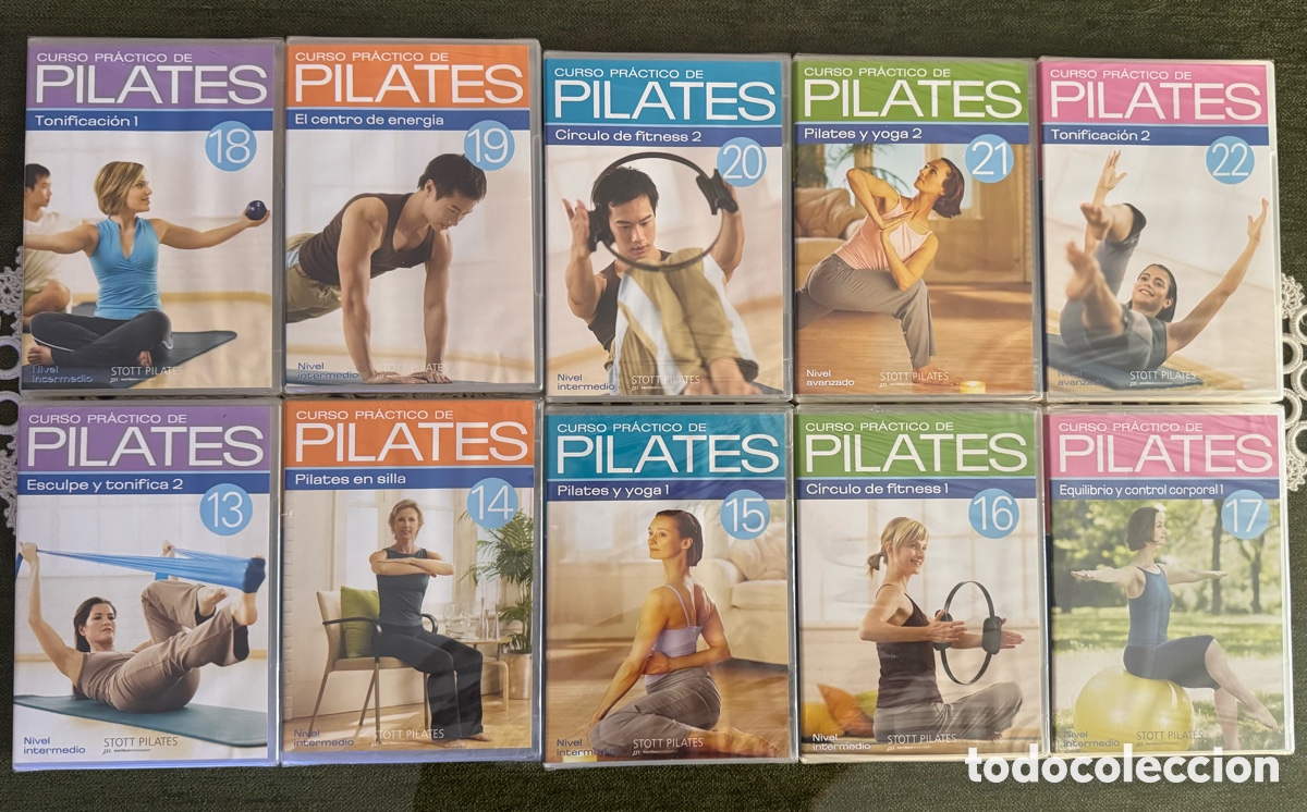 Coleccionismo deportivo: CURSO COMPLETO DE PILATES &ndash; 40 CD - Foto 7