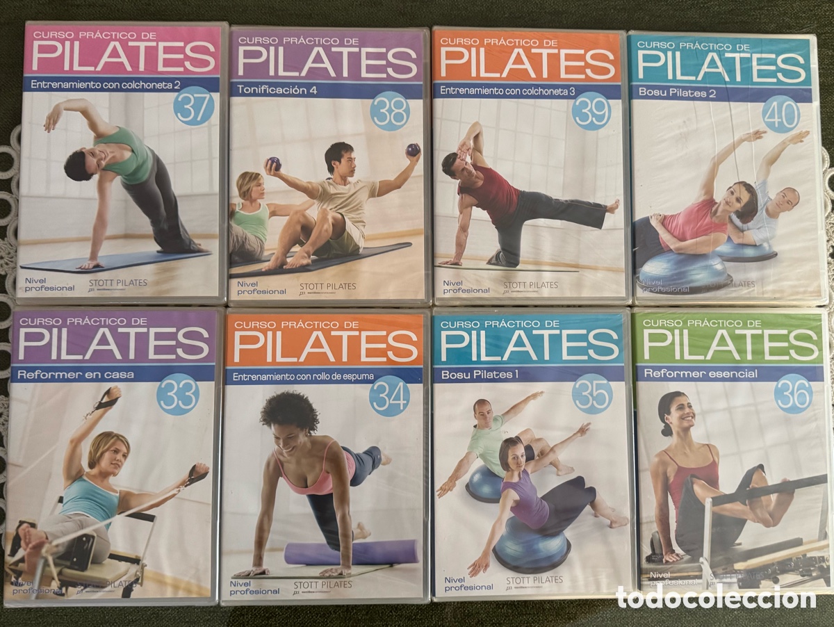 Coleccionismo deportivo: CURSO COMPLETO DE PILATES &ndash; 40 CD - Foto 9