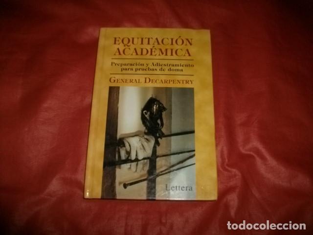 Coleccionismo deportivo: EQUITACI&Oacute;N ACAD&Eacute;MICA - GENERAL DECARPENTRY