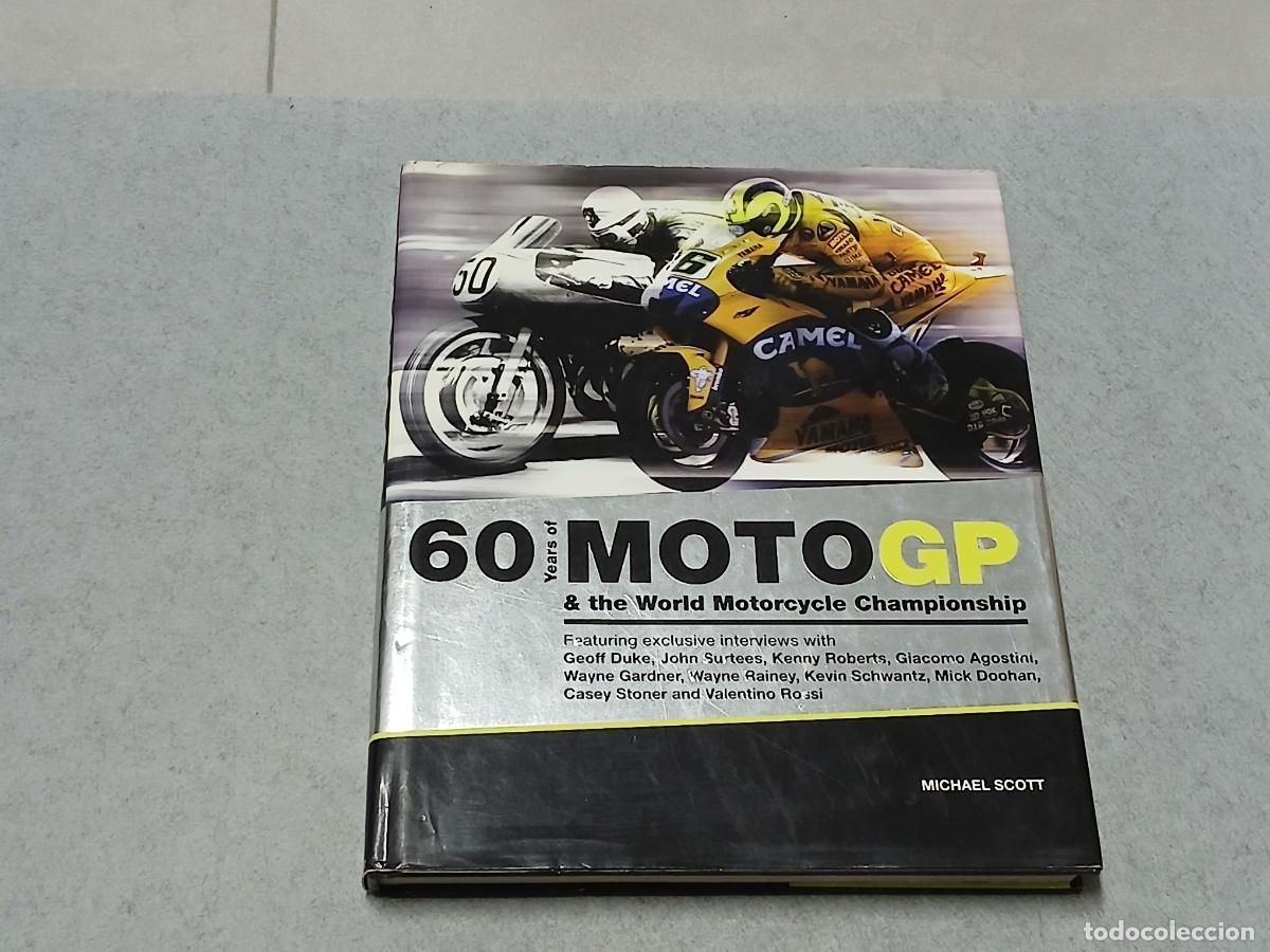 Coleccionismo deportivo: Libro 60 years of motogp, Michael Scott, Carlton Books 2008