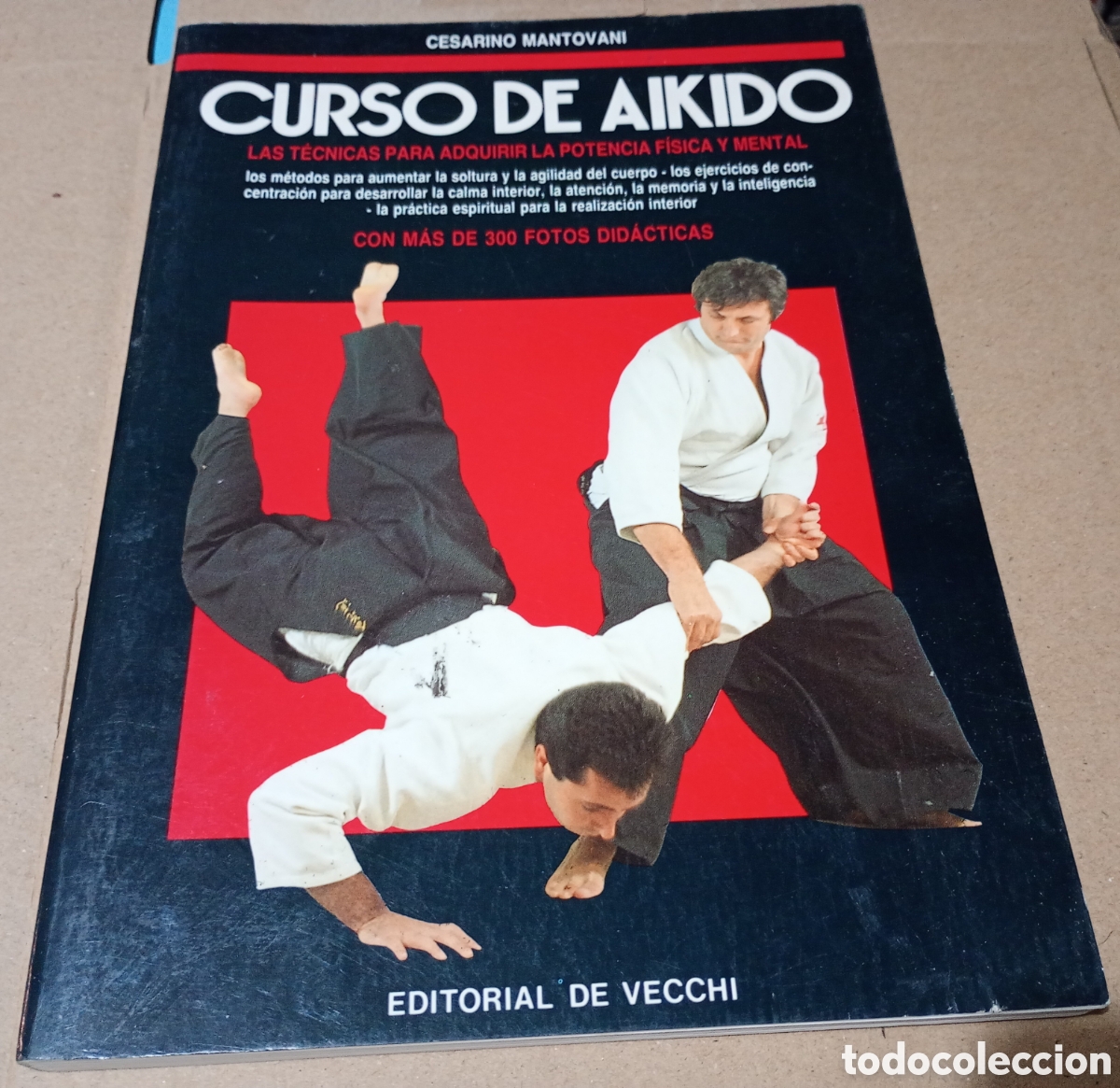 Coleccionismo deportivo: Curso de aikido Cesarino Mentavino editorial de Vecchi