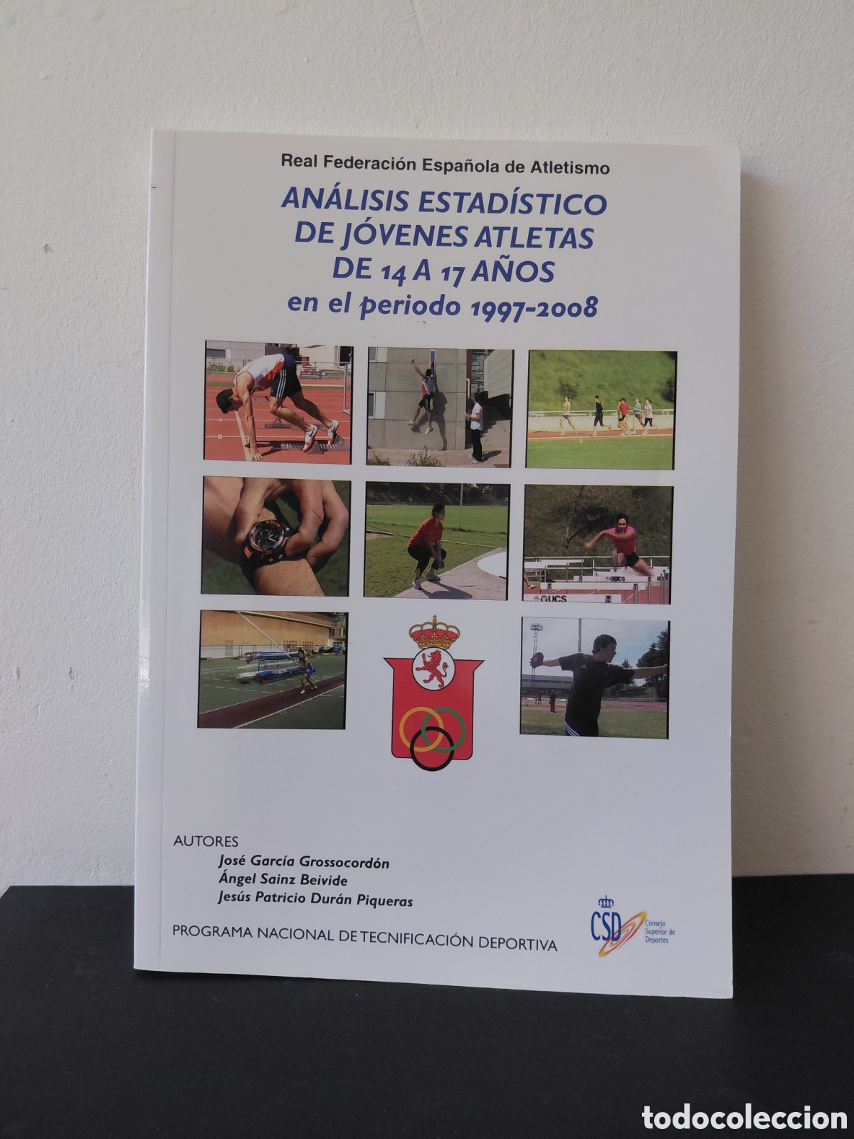 Coleccionismo deportivo: ATLETISMO - ANALISIS ESTADISTICO DE JOVENES ATLETAS 1997/2008 - FEDE ESPA&Ntilde;OLA DE ATLETISMO