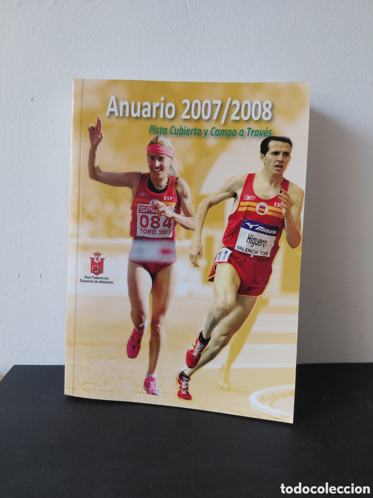 Coleccionismo deportivo: ATLETISMO - ANUARIO 2007/2008 PISTA CUBIERTA Y CAMPO A TRAVES - FEDE ESPA&Ntilde;OLA DE ATLETISMO