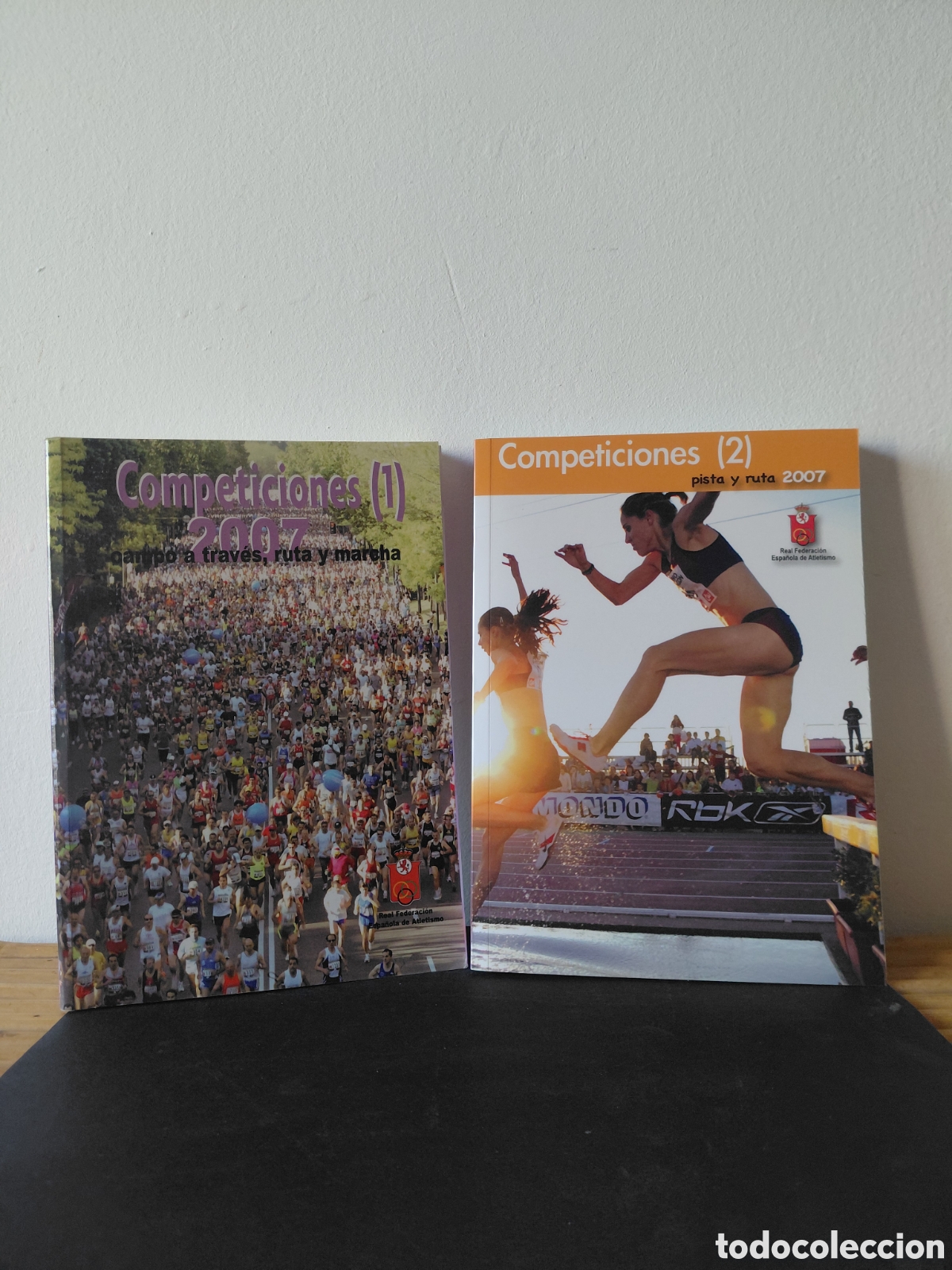 Coleccionismo deportivo: ATLETISMO - COMPETICIONES 1 Y 2 A&Ntilde;O 2007 - FEDERACION ESPA&Ntilde;OLA DE ATLETISMO