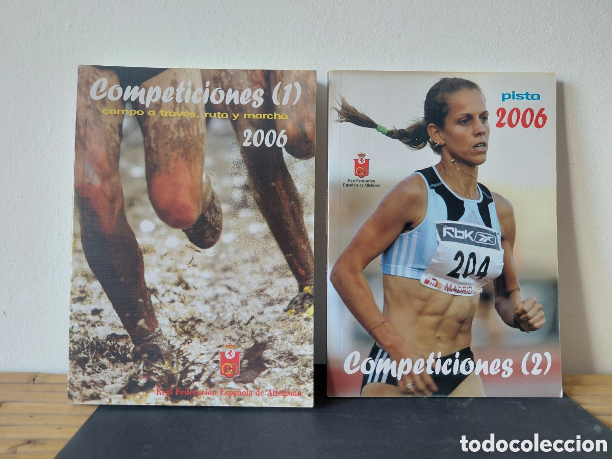Coleccionismo deportivo: ATLETISMO - COMPETICIONES 1 Y 2 A&Ntilde;O 2006 - FEDERACION ESPA&Ntilde;OLA DE ATLETISMO