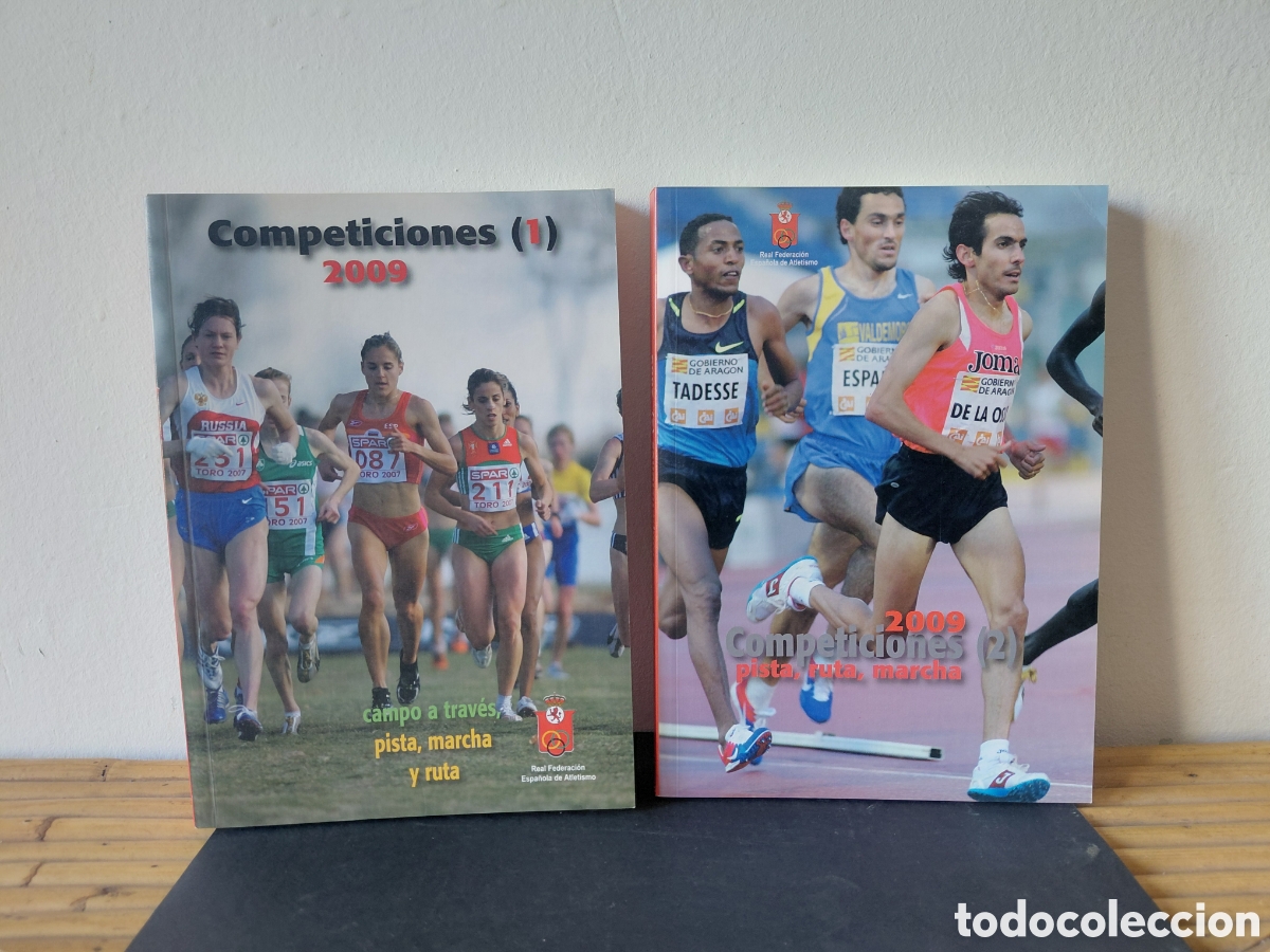 Coleccionismo deportivo: ATLETISMO - COMPETICIONES 1 Y 2 A&Ntilde;O 2009 - FEDERACION ESPA&Ntilde;OLA DE ATLETISMO