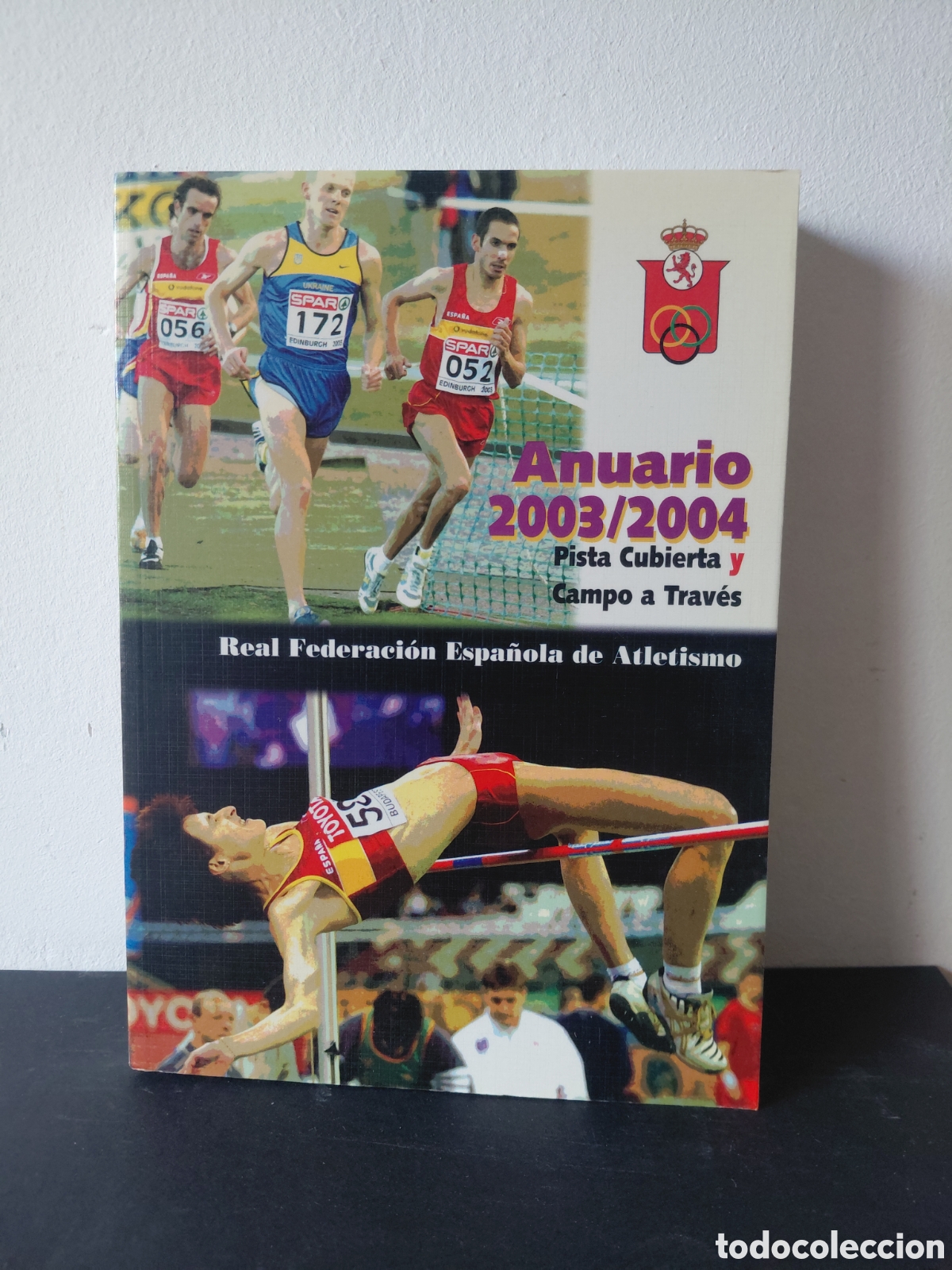 Coleccionismo deportivo: ATLETISMO - ANUARIO 2003/2004 - PISTA CUBIERTA Y CAMPO A TRAVES - FEDE ESPA&Ntilde;OLA DE ATLETISMO