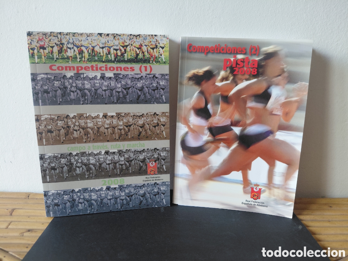 Coleccionismo deportivo: ATLETISMO - COMPETICIONES 1 Y 2 A&Ntilde;O 2008 - FEDE ESPA&Ntilde;OLA DE ATLETISMO