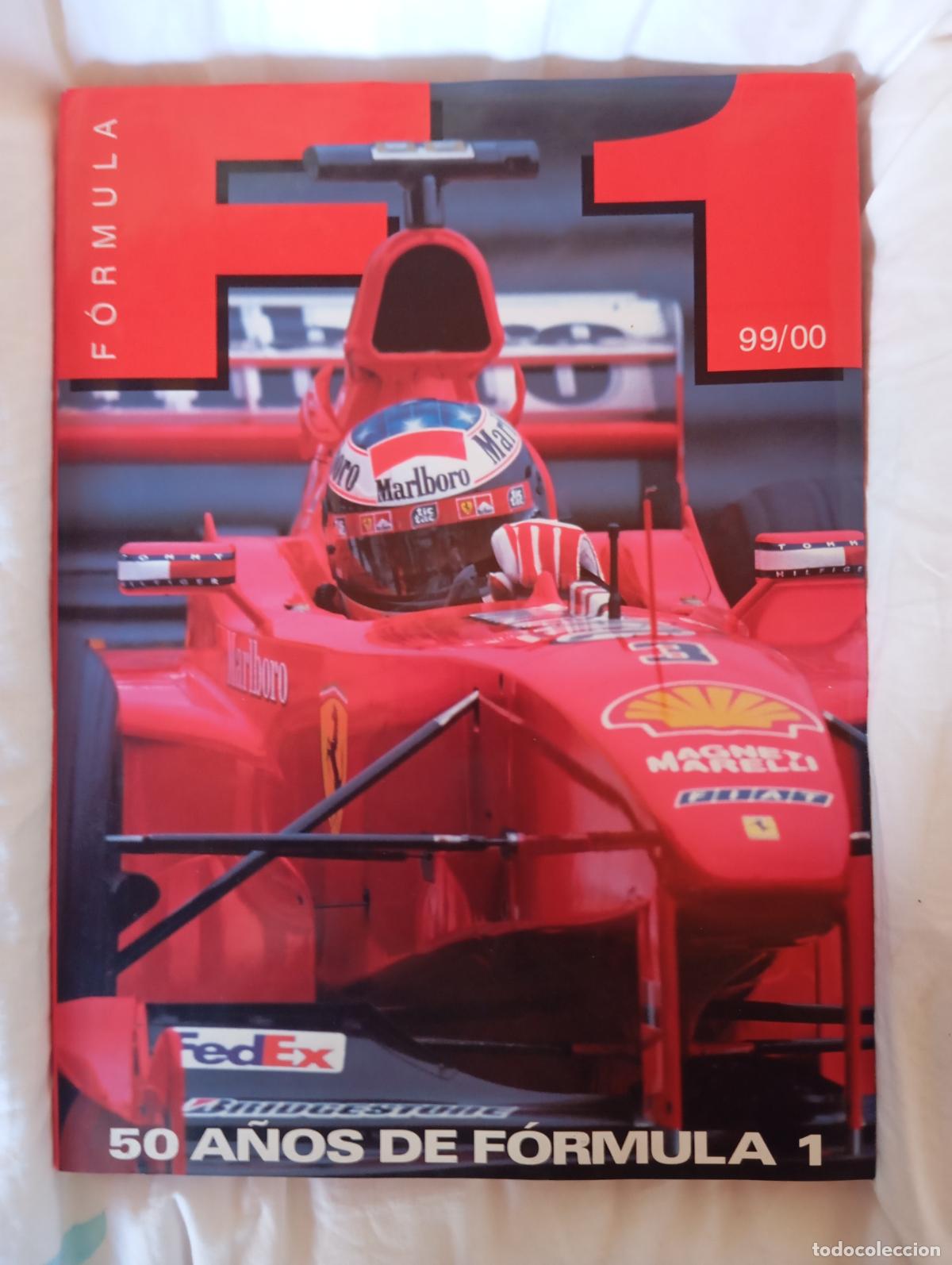 Coleccionismo deportivo: 50 A&Ntilde;OS DE FORMULA 1 99/00 REPLETO DE FOTOGRAFIAS Y DATOS