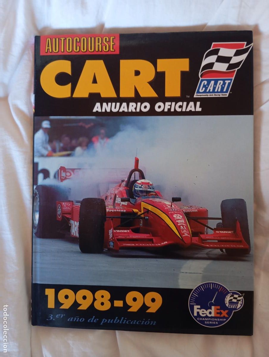 Coleccionismo deportivo: CART Anuario oficial 1998-99 3er a&ntilde;o de publicaci&oacute;n Autocourse CEA Repleto de datos y fotos