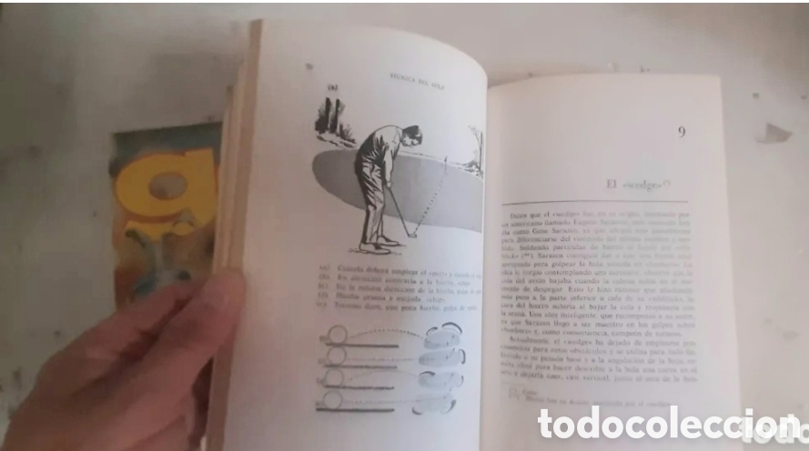 Coleccionismo deportivo: libro t&eacute;cnica del golf Peter Alliss - Foto 5