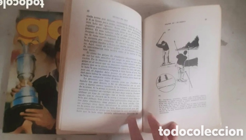 Coleccionismo deportivo: libro t&eacute;cnica del golf Peter Alliss - Foto 6