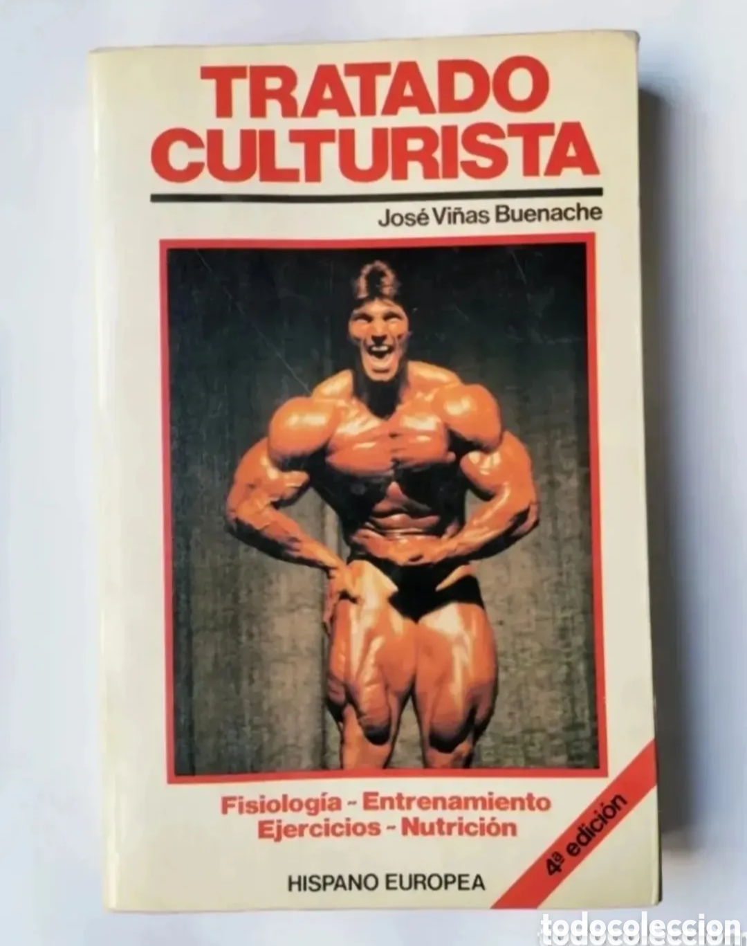 Coleccionismo deportivo: Tratado culturista fisiologia entrenamiento ejercicios