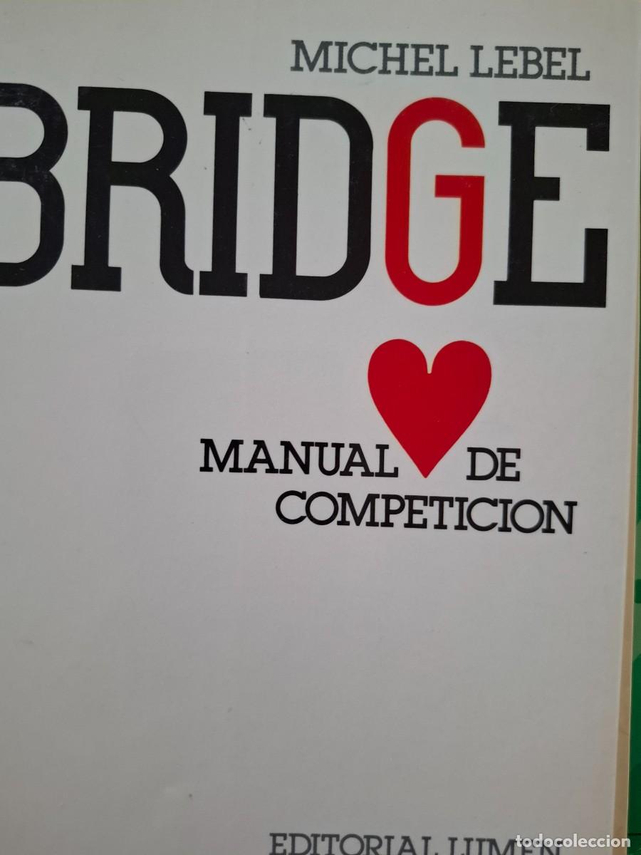 Coleccionismo deportivo: bridge manual de competici&oacute;n Michel Lebel