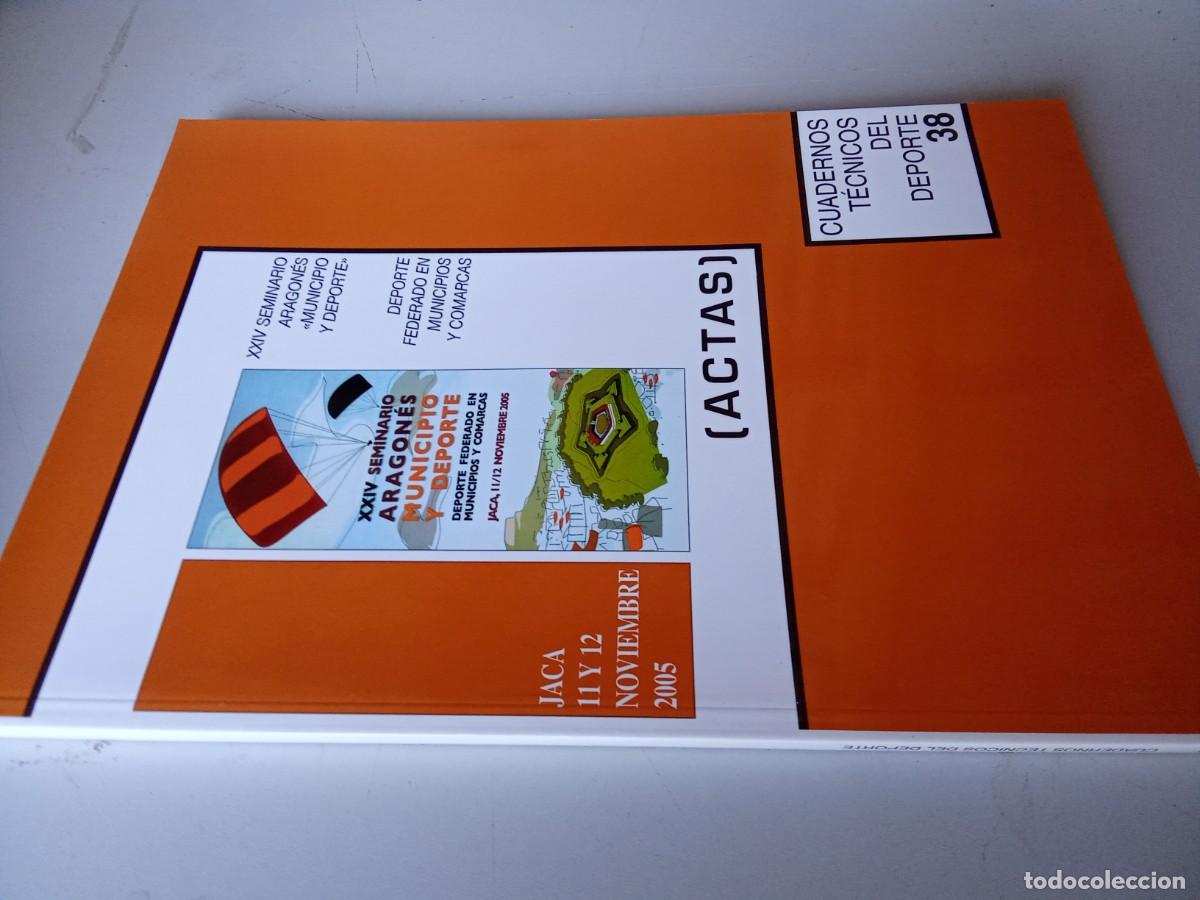 Colecionismo desportivo: CUADERNOS TECNICOS DEL DEPORTE 38 / DEPORTE ARAGONES ARAGON / EVA 201
