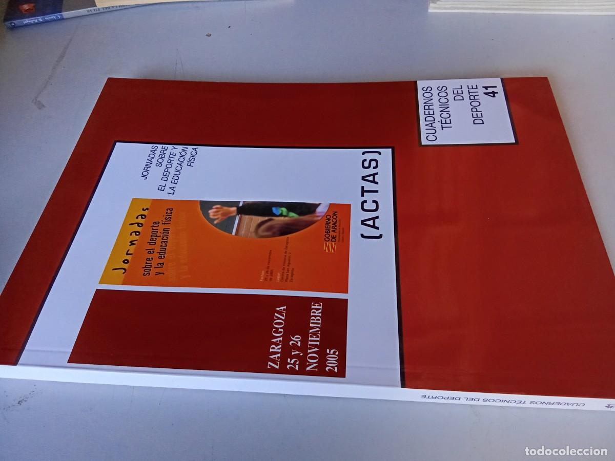 Colecionismo desportivo: CUADERNOS TECNICOS DEL DEPORTE 41 / DEPORTE ARAGONES ARAGON / EVA 201