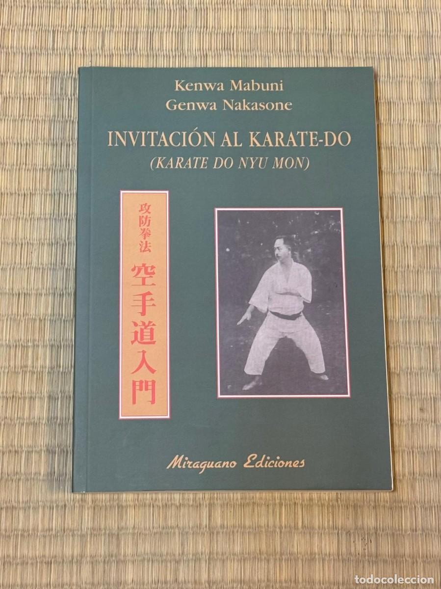 Colecionismo desportivo: Libro Invitaci&oacute;n al Karate-Do - Kenwa Mabuni - Shito Ryu - Miraguano