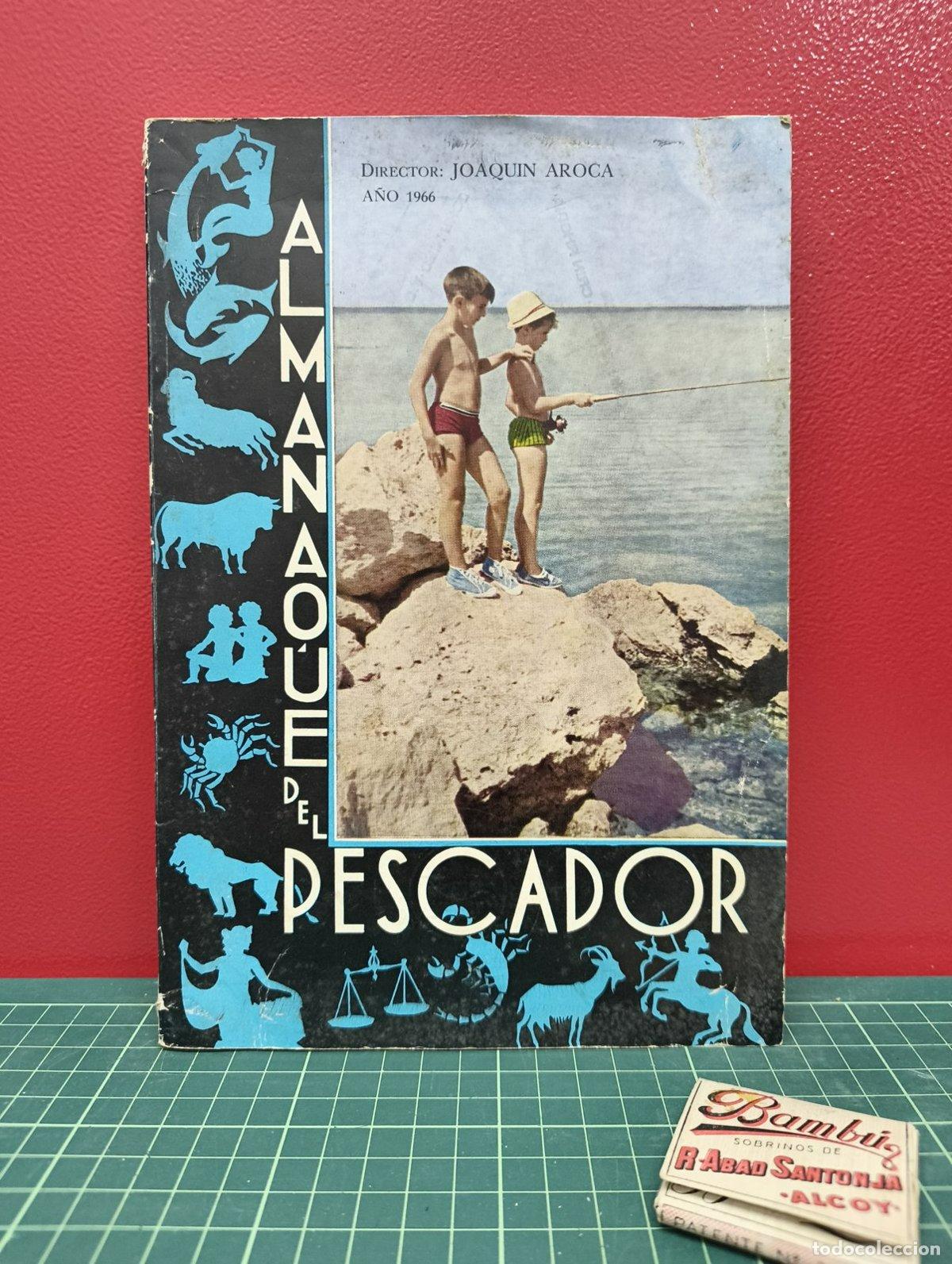 Coleccionismo deportivo: Almanaque del pescador a&ntilde;o 1966 - Joaqu&iacute;n Aroca