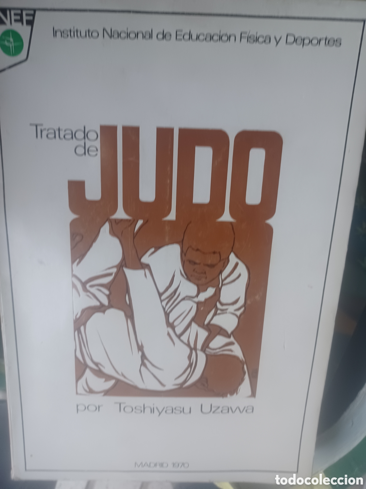 Coleccionismo deportivo: Tratado de judo Toshiyasu uzuvwa