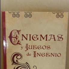 Libros: ENIGMAS Y JUEGOS DE INGENIO. PARA ROMPERSE LA CABEZA. ED / DEBOLSILLO - 5ª EDICIÓN. LIBRO NUEVO.. Lote 193230598
