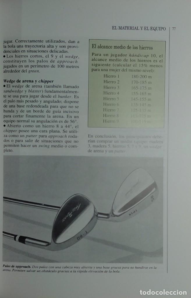 Libros: MANUAL TUTOR DEL GOLF / DENIS MACHENAND. MADRID : EDICIONES TUTOR, 1999. - Foto 6 - 156693262