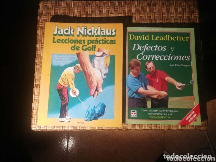 Libros: Libros de golf jack nicklaus lecciones pr&aacute;cticas de golf y David lead better - Foto 1