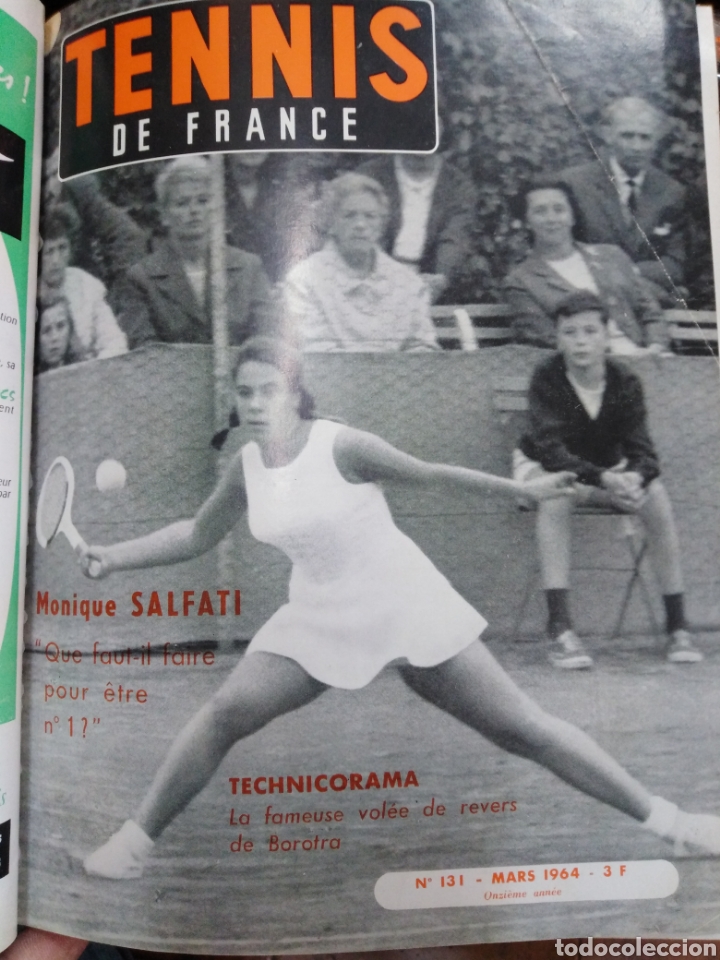 Libros: TENNIS DE FRANCE/AÑO COMPLETO 1964 ENERO A DICIEMBRE-N°129 A N°140- - Foto 6 - 241661260
