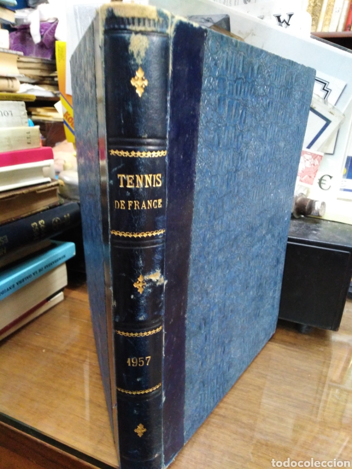 Libros: TENNIS DE FRANCE-AÑO COMPLETO 1957-DEL N°45 A N°56,EN FRANCÉS - Foto 2 - 241665475