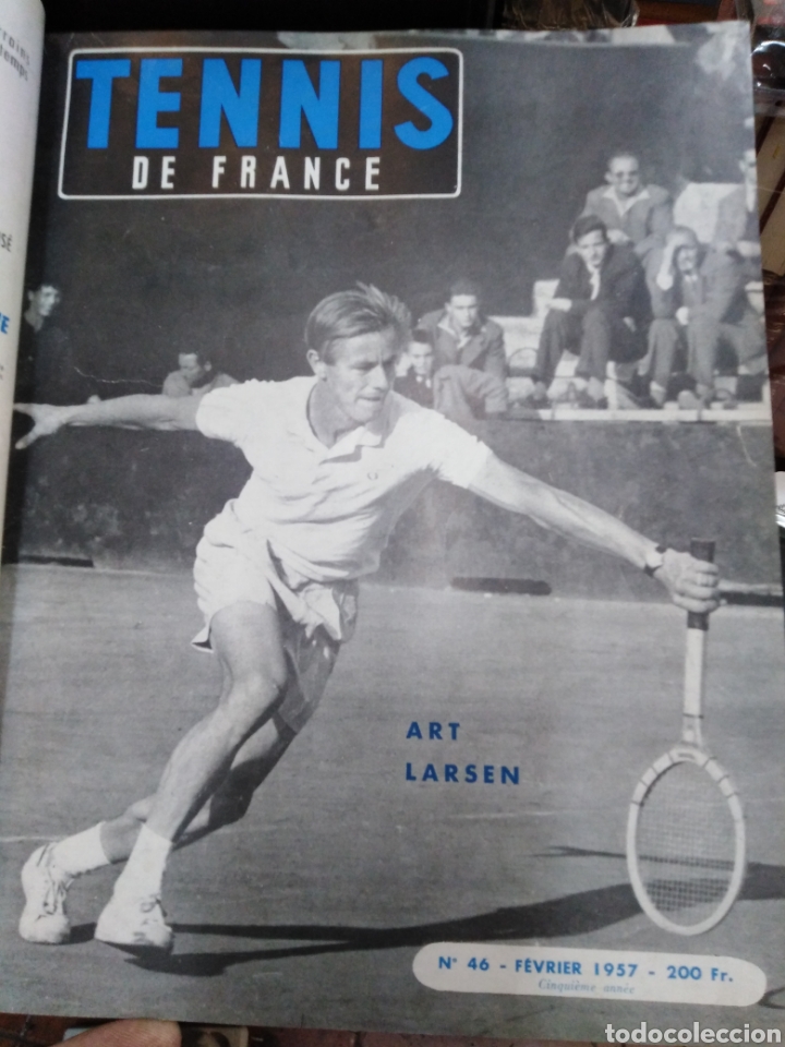 Libros: TENNIS DE FRANCE-AÑO COMPLETO 1957-DEL N°45 A N°56,EN FRANCÉS - Foto 4 - 241665475