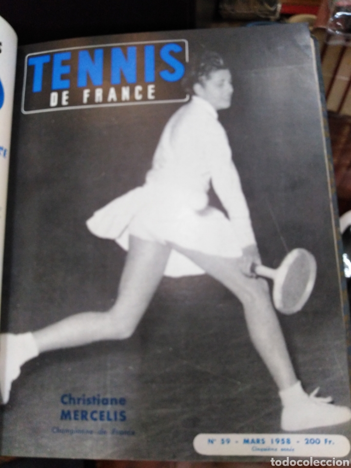 Libros: TENNIS DE FRANCE-AÑO COMPLETO 1958 N°57 A N°68 EN FRANCÉS - Foto 4 - 241670145