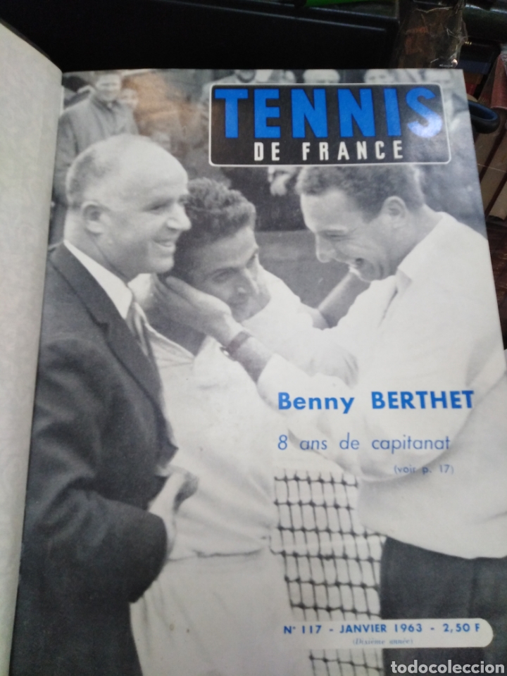 TENNIS DE FRANCE-AÑO COMPLETO 1963 N°117 A N°128 EN FRANCIA (Libros Nuevos - Ocio - Deportes y Juegos)