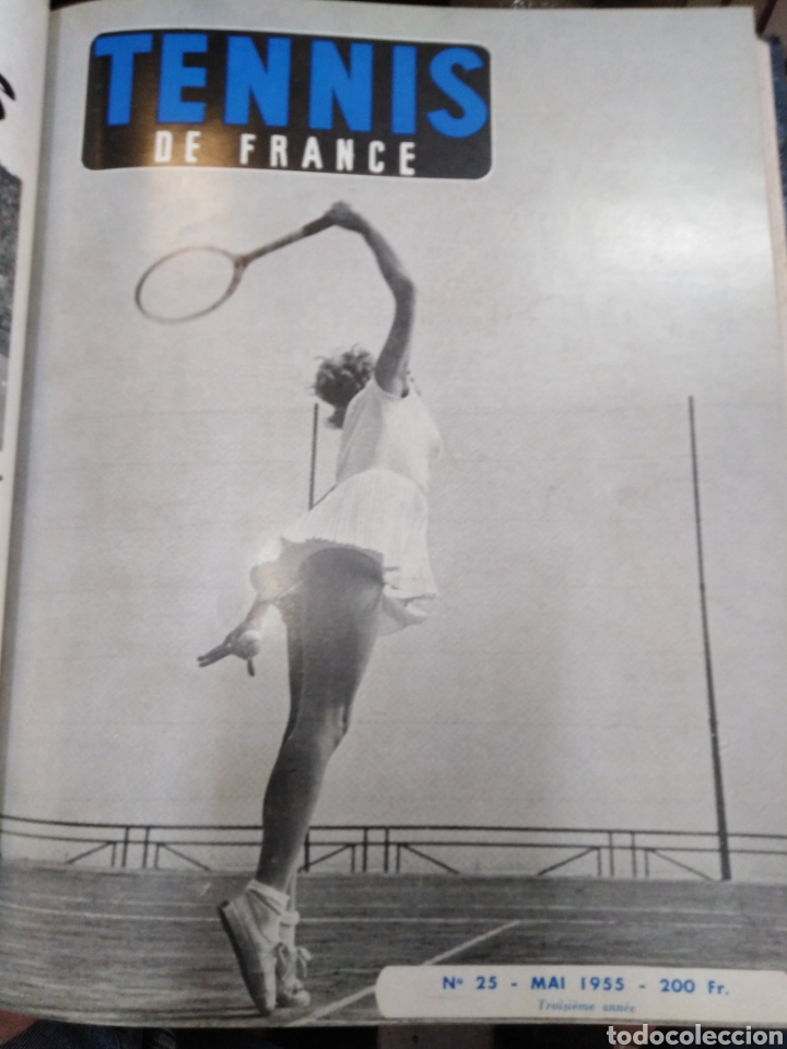 Libros: TENNIS DE FRANCE-AÑO 1954/1955 A FALTA DE ENERO Y ABRIL-MIRAR FOTOS - Foto 6 - 241685550