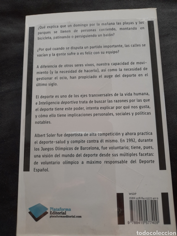 Libros: Inteligencia deportiva.Albert Soler - Foto 2