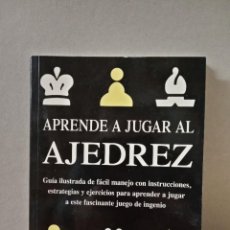 Libros: APRENDE A JUGAR AL AJEDREZ. Lote 342103418